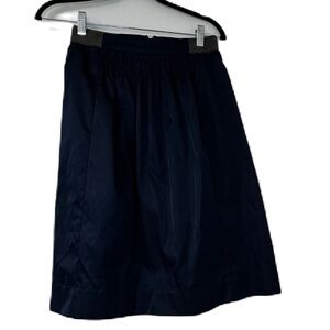 Miz Wear New York Navy A-Line Skirt Size Xs